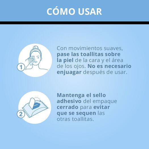 toallitas desmaquillantes neutrogena® piel sensible x 25 un., , large image number 3