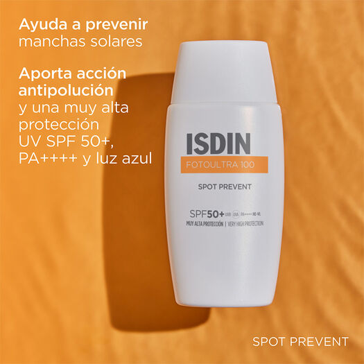 Isdin® Crema FotoUltra 100 Spot Prevent Fusion Fluid® FPS 50+ x 50 mL, , large image number 1
