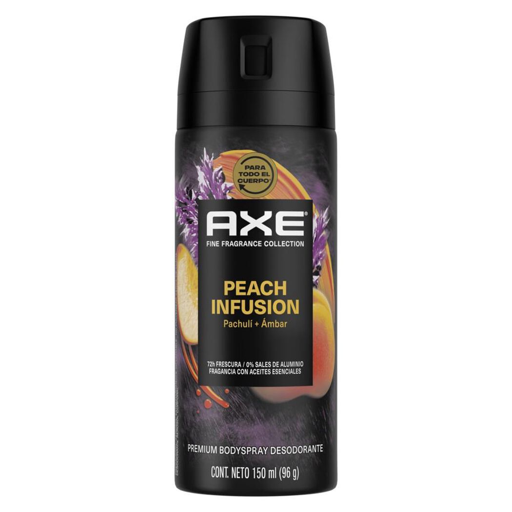 Desodorante Axe Spray Peach Infusion 150 mL, , large image number 0