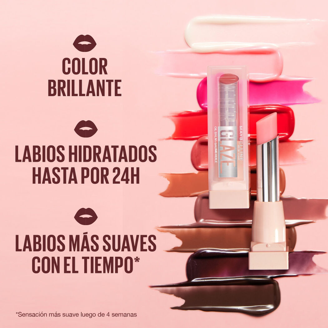 B&aacute;lsamo Labial Maybelline Lifter Glaze Clear Crave, , large image number 4