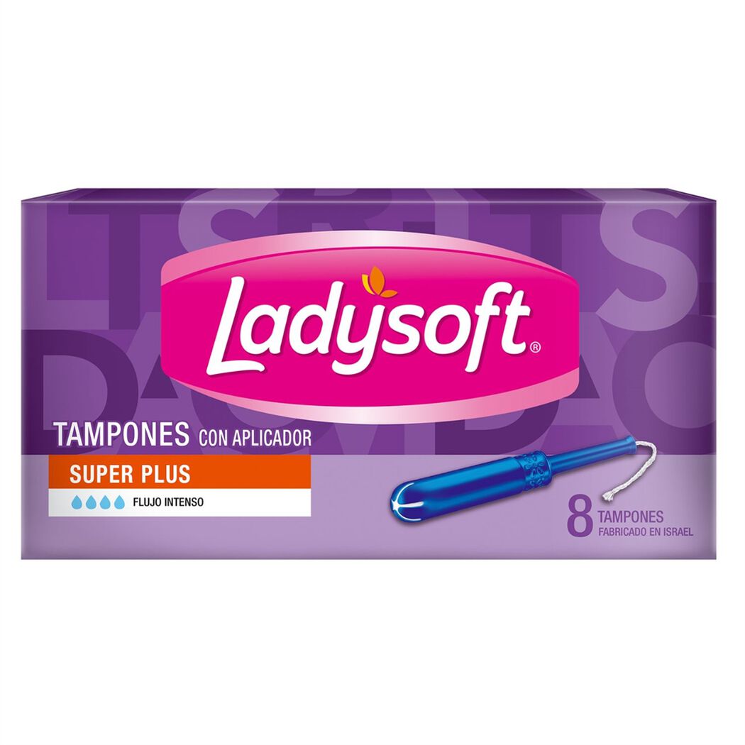 Ladysoft Tampon Super Plus x 8 Unidades, , large image number 1