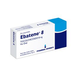 Ebatene 8 mg x 20 Comprimidos