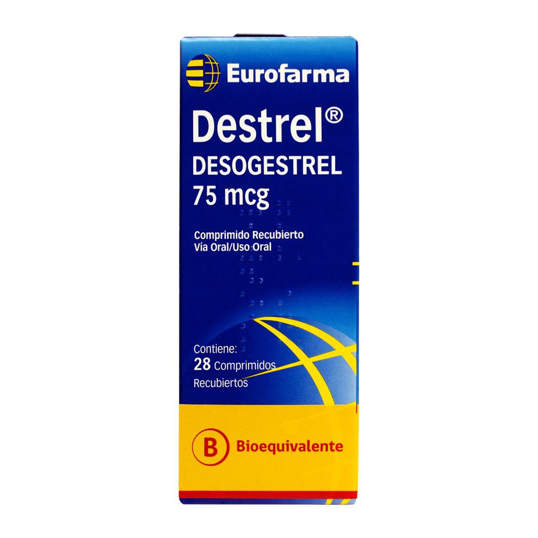 Destrel 75 Mcg X 28 Cpr, , large image number 0