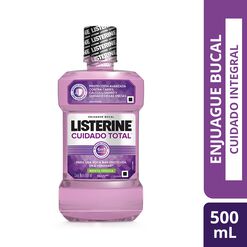 Enjuague Bucal Listerine Cuidado Total Menta Fresca 500 mL