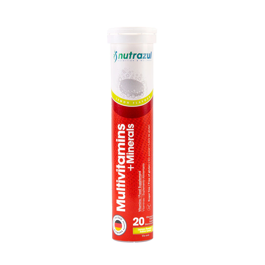 Multivitamico Minerales Nutrazul 20 Tabletas, , large image number 0