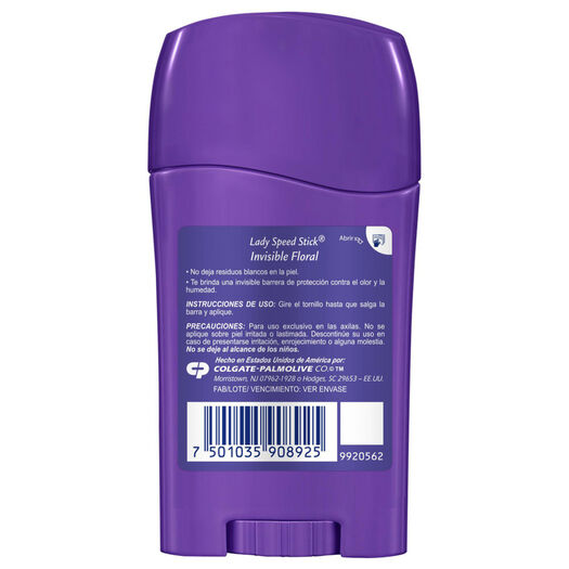Desodorante en Barra Lady Speed Stick Invisible Floral 45g, , large image number 1