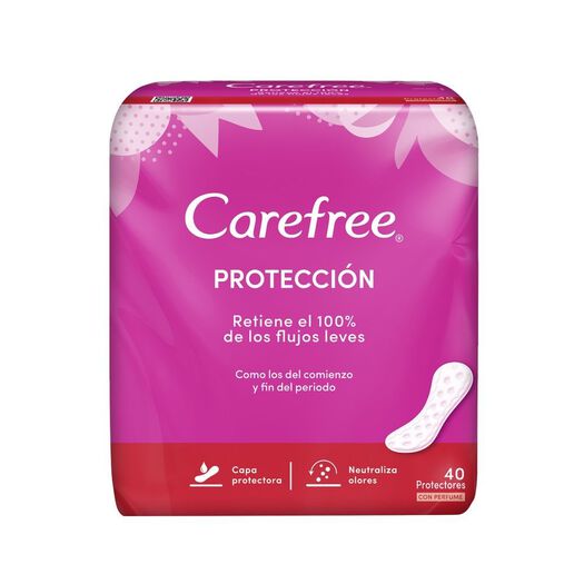 carefree® protección con perfume x 40 un, , large image number 1