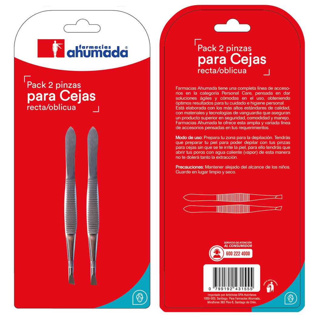 Pack Pinzas Farmacias Ahumada 2Un, , large image number 0
