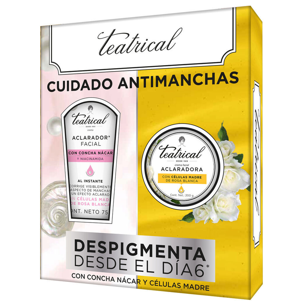 Pack Teatrical 75M l+ Crema Aclarante 100Gr, , large image number 2