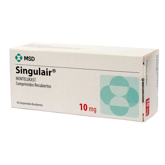 Singulair 10 mg x 30 Comprimidos Recubiertos, , large image number 0