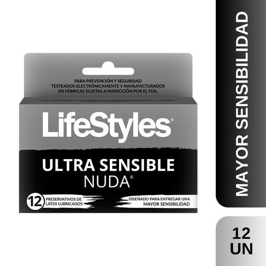 Lifestyles Nuda x 12 Unidades, , large image number 0