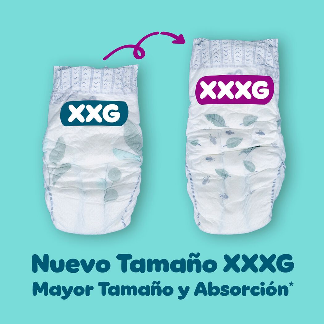 Pañales Pampers Premium Care Hipoalergénico XXXG 52 un, , large image number 2
