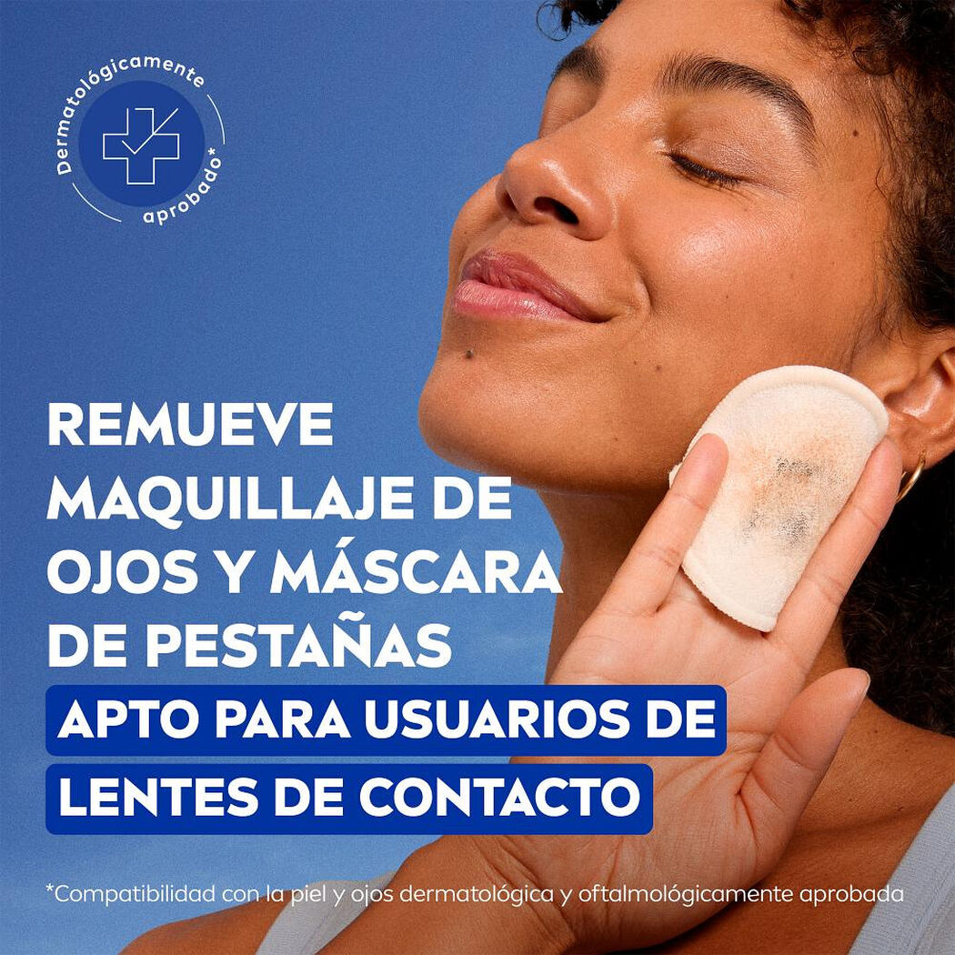 Desmaquillante Facial de Ojos Bif&aacute;sico Nivea 125 ml, , large image number 3
