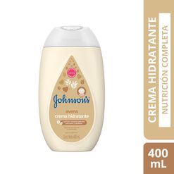 crema hidratante para bebé johnsons® avena x 400 ml.