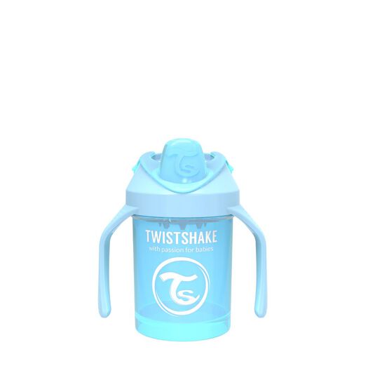 Vaso Mini Cup Twistshake 230Ml +4M Azul, , large image number 0