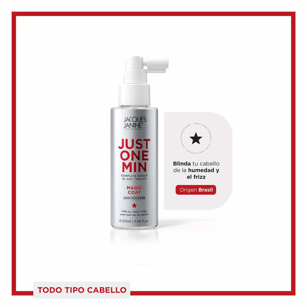 Magic Coat Jacques Janine Just One Minute Blindage Capilar 120ml, , large image number 0