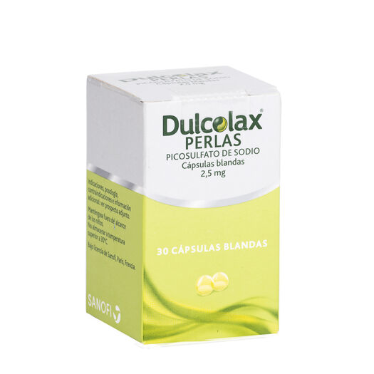 Dulcolax Perlas 2,5 mg x 30 Cápsulas Blandas, , large image number 0