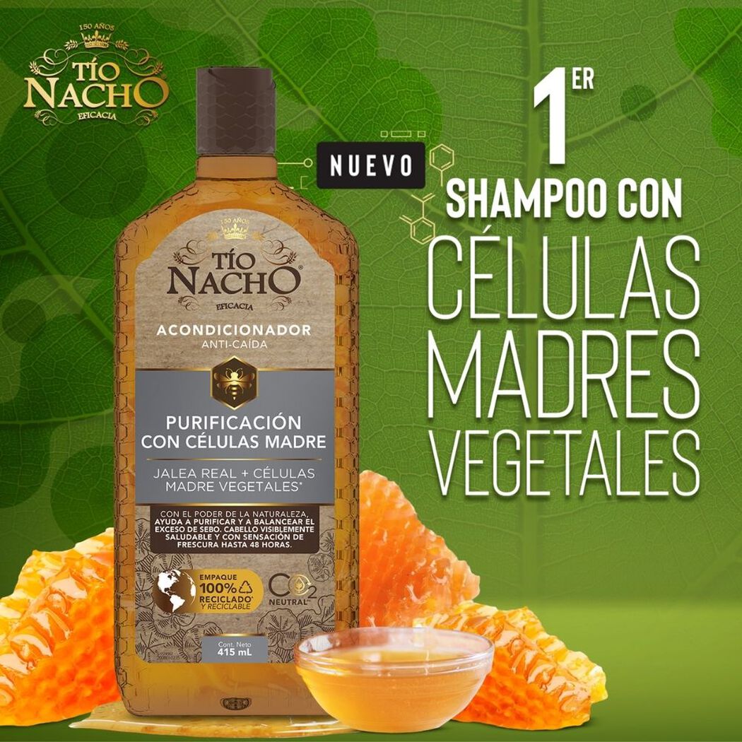 Tío Nacho Acondicionador Células Madre Vegetales 415 Ml, , large image number 3