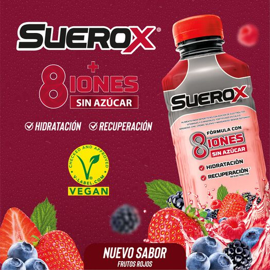 Suerox Bebida Frutos Rojos 630 Ml, , large image number 1