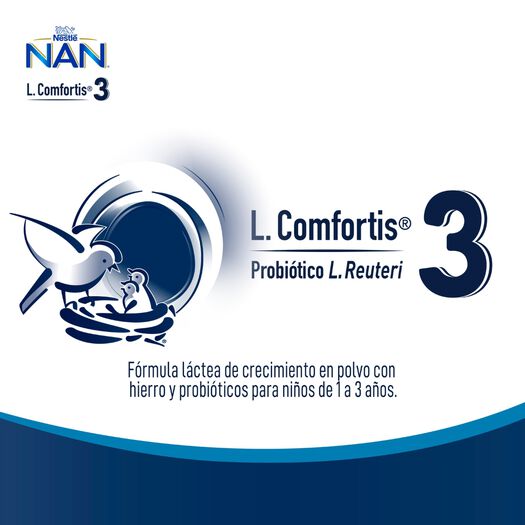 Fórmula Infantil Nan 3 L Comfortis 800 g, , large image number 2
