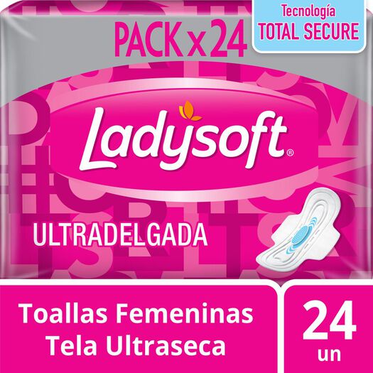 Toalla Higiénica Ladysoft Ultradelgada 24 un, , large image number 0