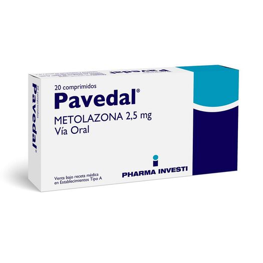 Pavedal 2.5 mg x 20 Comprimidos, , large image number 0