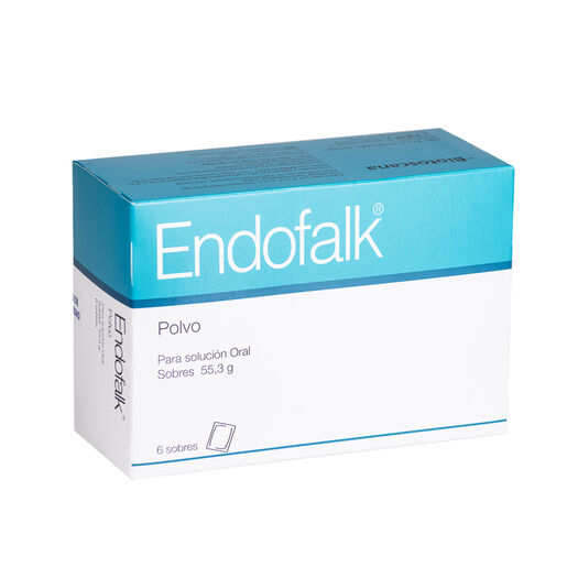 Endofalk Polvo x 6 Sobres 55.3 g para Solución Oral, , large image number 0