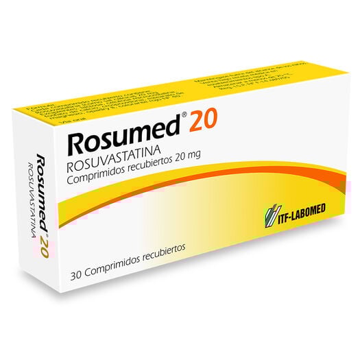 Rosumed 20 mg x 30 Comprimidos Recubiertos, , large image number 0