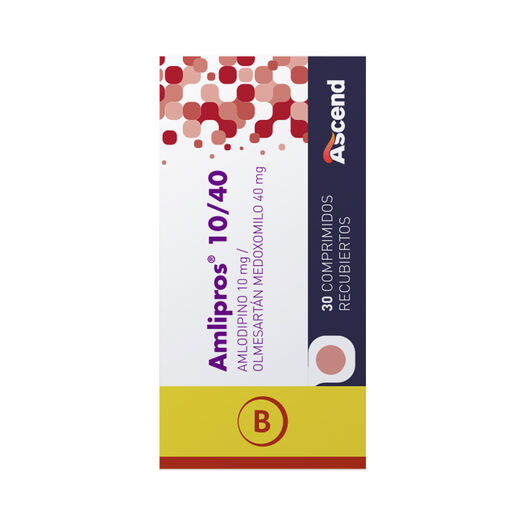 Amlipros 10/40 mg 30 Comprimidos Recubiertos, , large image number 4