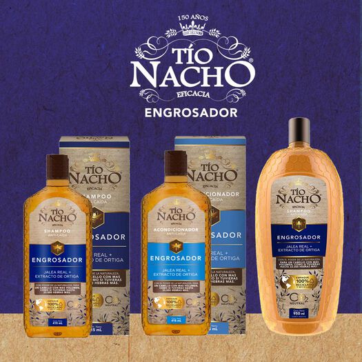 Shampoo Tio Nacho Engrosador 415 mL, , large image number 3