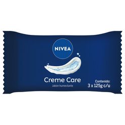 Jab&oacute;n Nivea Creme Care 3X125 Gr