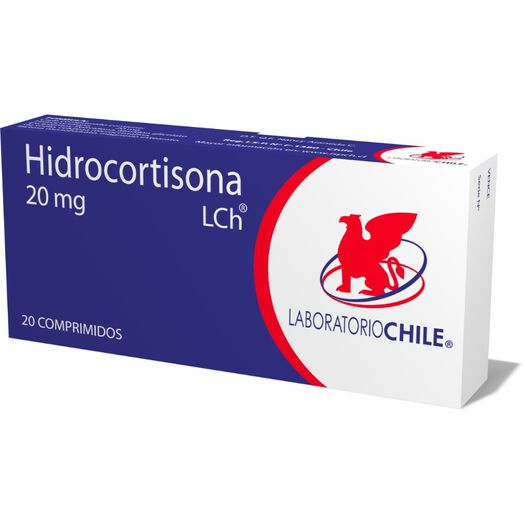 Hidrocortisona 20 mg x 20 Comprimidos CHILE, , large image number 0