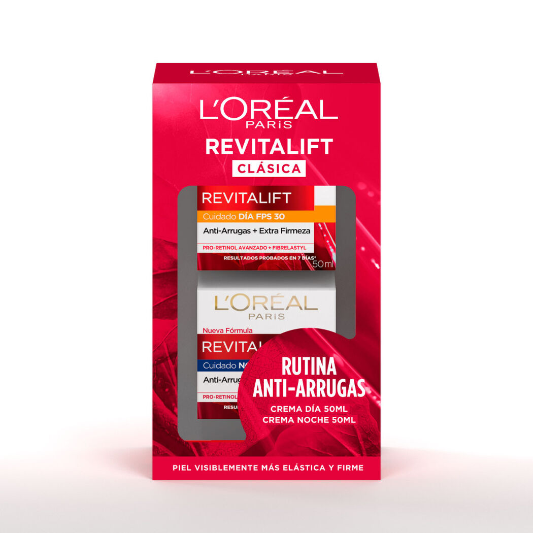 Pack Anti-Arrugas Revitalift Día + Noche de L Oréal Paris, , large image number 0