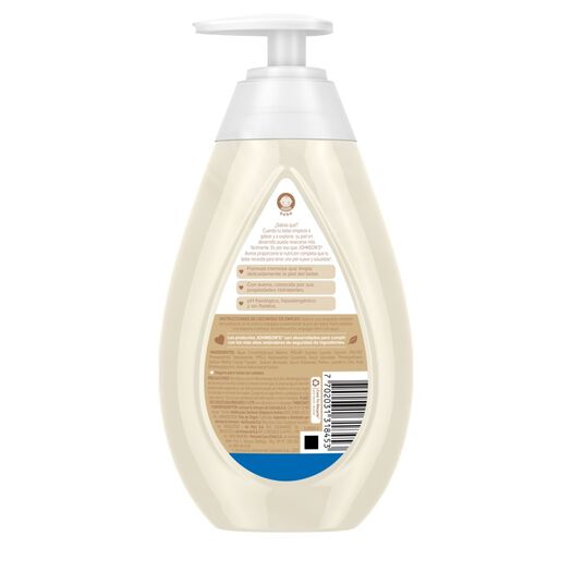 Jabón Liquido Johnsons Avena 400 mL, , large image number 3
