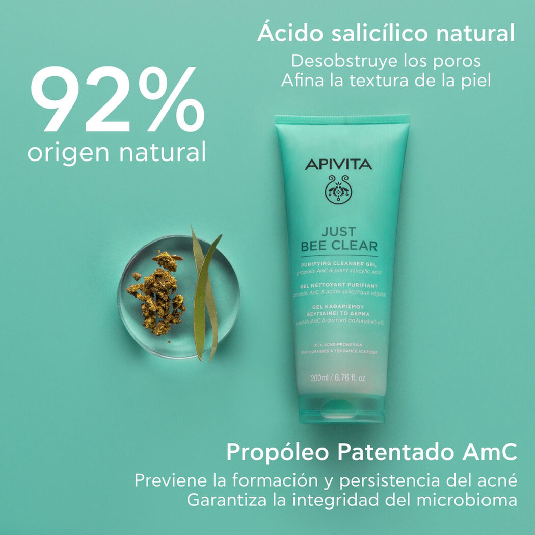 Apivita Gel Limpiador Just Bee 200Ml, , large image number 1