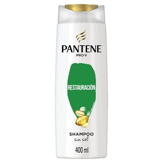 Pantene Shampoo Restauración x 400 mL, , large image number 0