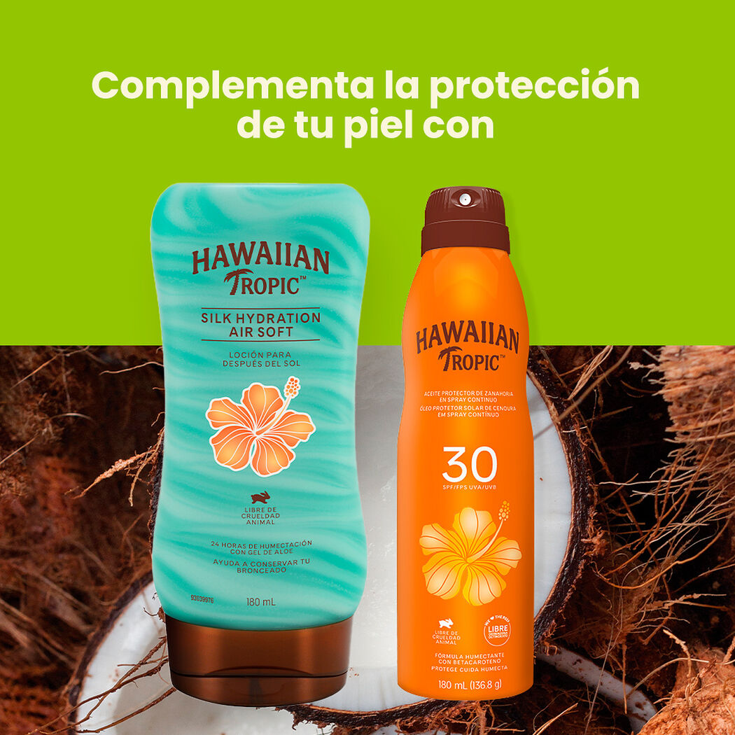 After Sun Hawaiian Tropic Silk Hydration Coco Papaya 180 mL, , large image number 2