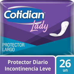 Cotidian Lady Protector Diario Largo x 26 Unidades