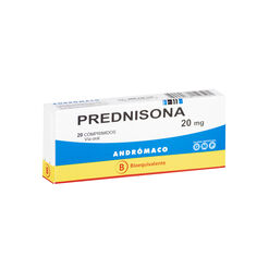 Prednisona 20 mg x 20 Comprimidos ANDROMACO S.A.