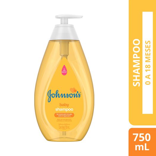 Shampoo Johnsons Baby Original 750 mL, , large image number 0