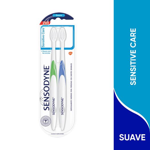Sensodyne Pack Cepillo Dental Suave Sensitive Care x 1 Pack, , large image number 0