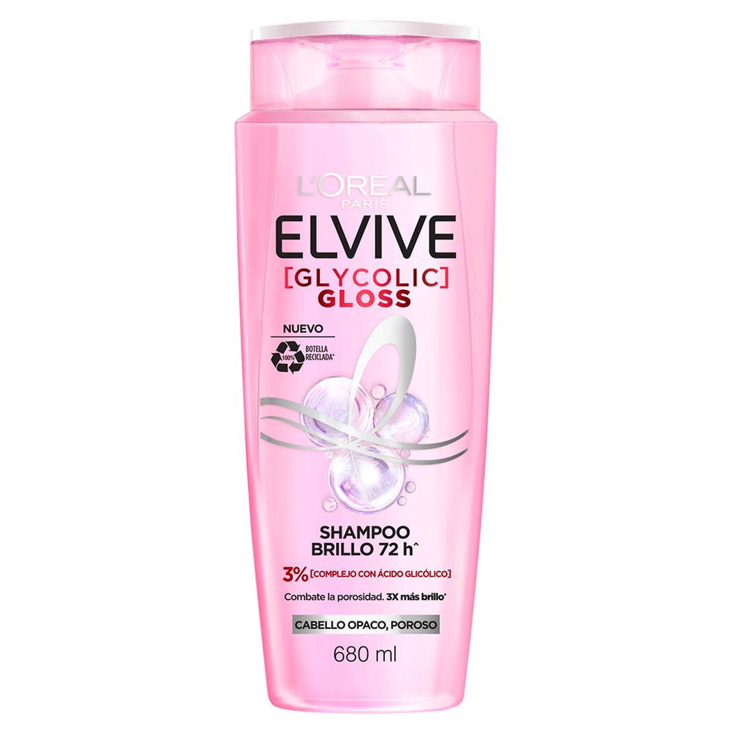 Shampoo Elvive Glycolic Gloss 680 mL, , large image number 1