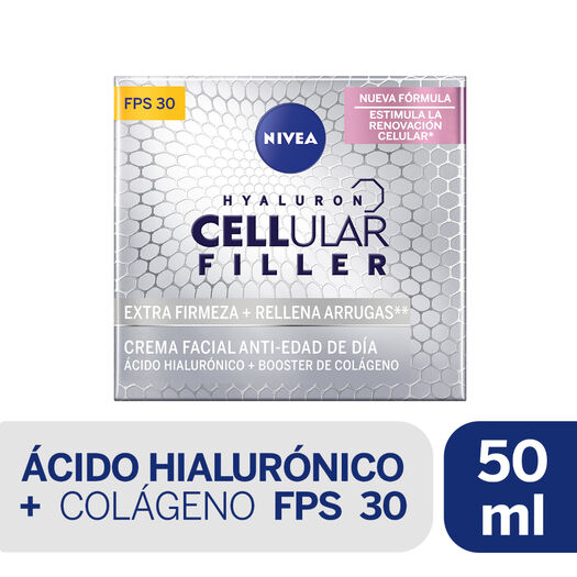 CREMA FACIAL ANTIARRUGAS NIVEA CELLULAR DIA FPS30 50ML, , large image number 0