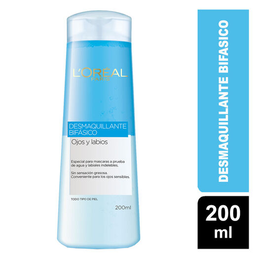 Loreal Desmaquillante Bifásico x 200 mL, , large image number 0