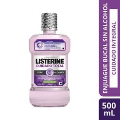 Enjuague Bucal Listerine Zero Total Care 500 ml