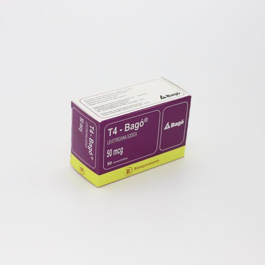 T4-Bagó 50 mcg x 50 Comprimidos, , large image number 0