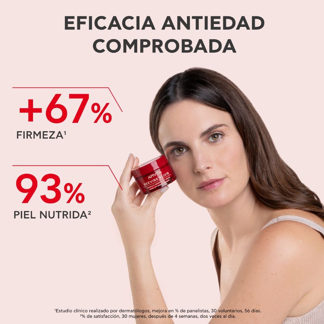 Crema Lift Arrugas & Firmeza - Textura Rica Beevine Elixir 50ml Apivita, , large image number 2