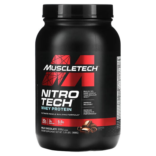 Muscletech Nitro Tech Chocolate x 908 g, , large image number 0