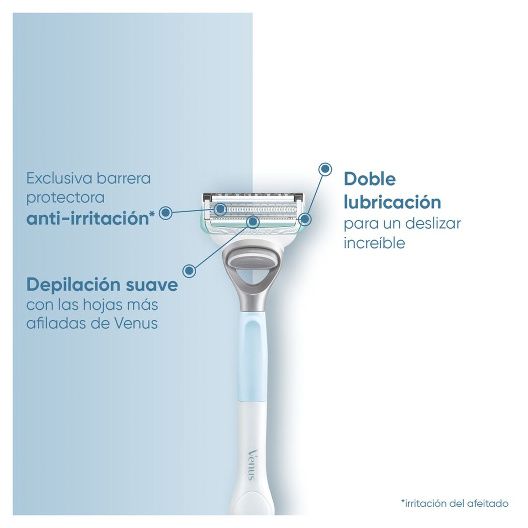 Repuesto M&aacute;quina de Afeitar Gillette Venus &Iacute;ntima 2 un, , large image number 1