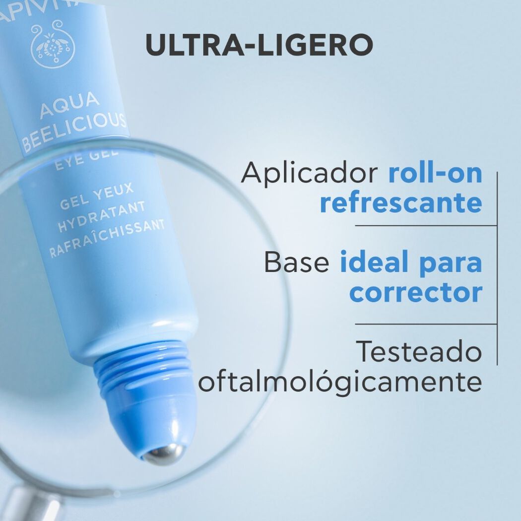 Gel Contorno de Ojos Hidratante & Refrescante Aqua Beelicious 15ml Apivita, , large image number 4